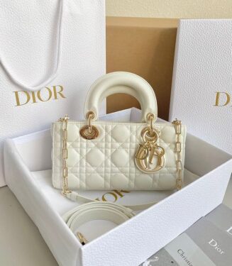 Dior White Bag